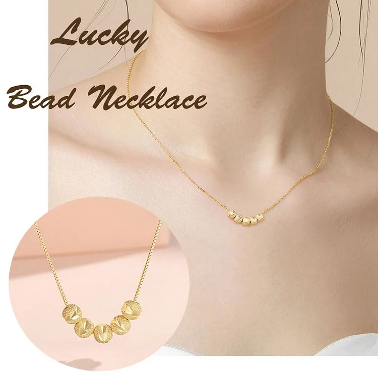 Lucky Bead Necklace And Bracelet
