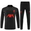 Liverpool 2025-26 Black Sports Suit Chandal