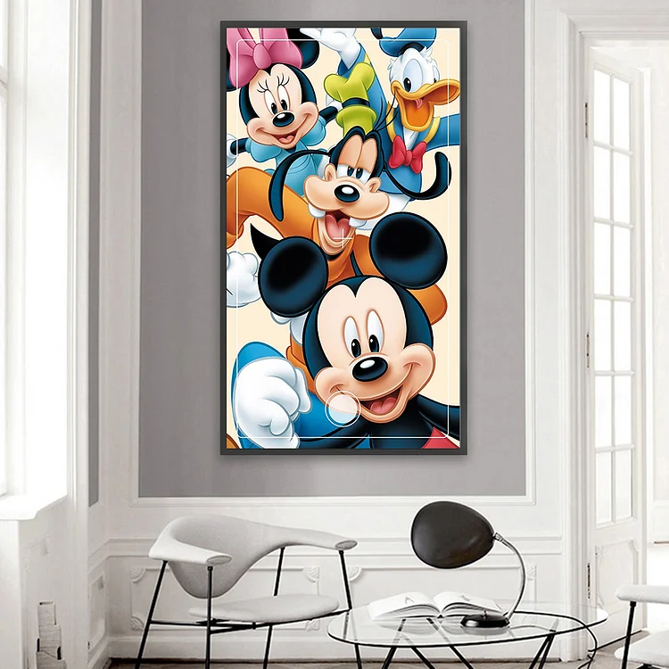 Art, Diamond Paintingdiamond Art Mickey Mouse