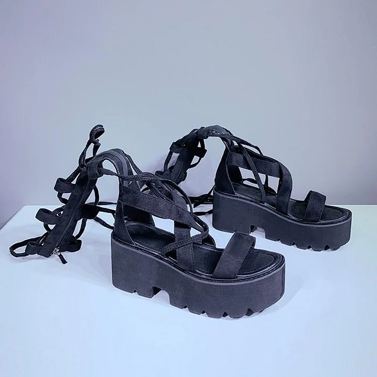 Roman Strapped Sandals