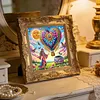 Kits sp&eacute;ciaux de peinture diamant en forme de per&ccedil;age partiel 5D pour adultes en forme de d&eacute;coque int&eacute;rieure 11,81 x 11,81 pouces