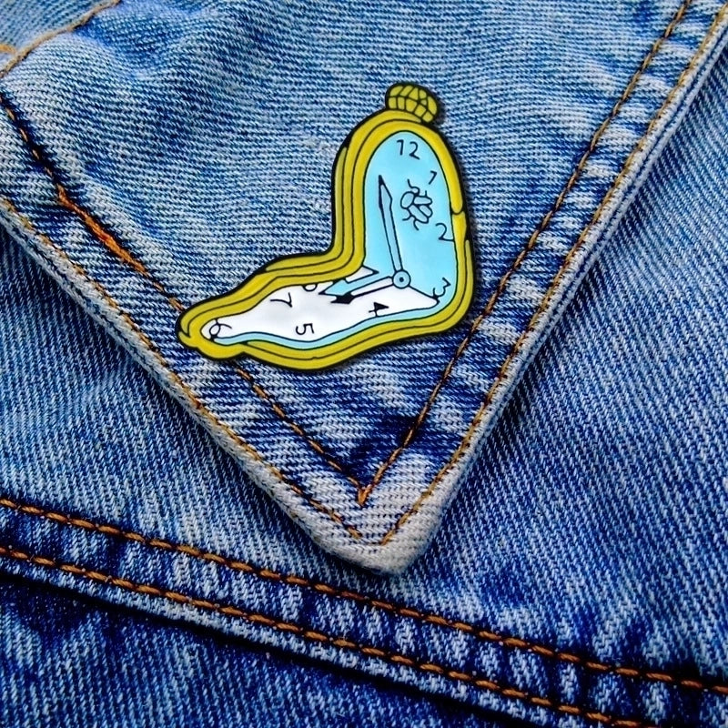 Funny Pin Cartoon Alloy Enamel Women’S Brooches