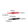 2pcs Insulation Piercing Needle Non-destructive Multimeter Probes Tester