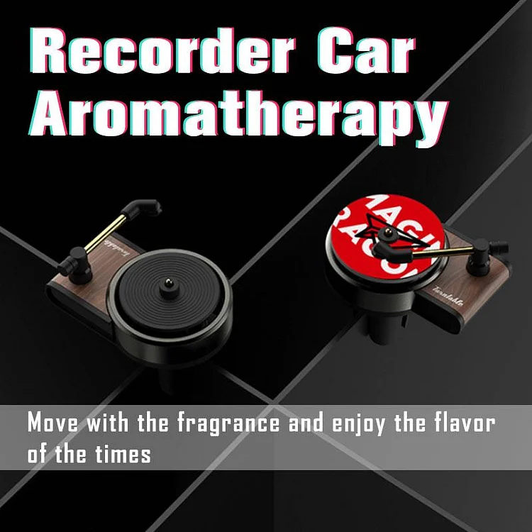Gramophone car aromatherapy