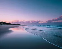 Deserted Beach at Twilight - Diamond Painting