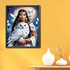 (Multi-Style) Supernatural Tv Series&Indian Girl Owl-11CT Stamped Cross Stitch 40*50/50*60cm(Big Size)