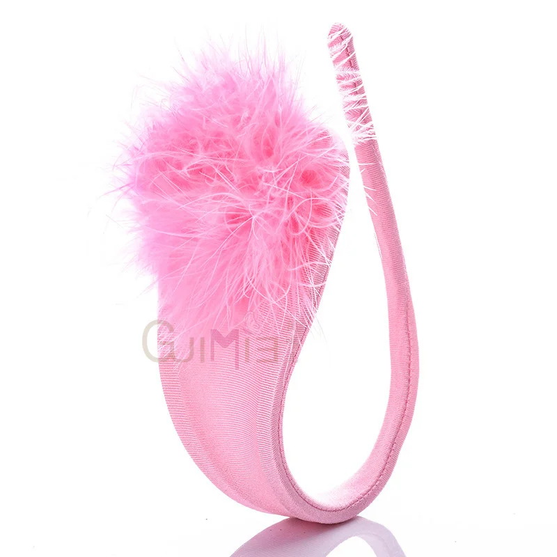 Nigikala 闺咪儿 Trousers Invisible C-Pants Sexy T-Thong Lace Transparent Couple Panties