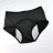 Damokan High Elasticity Menstruation Underwear Mid Rise Leak-proof Safety Briefs Plus Size Seamless Panties Nude Cotton Solid Lingerie