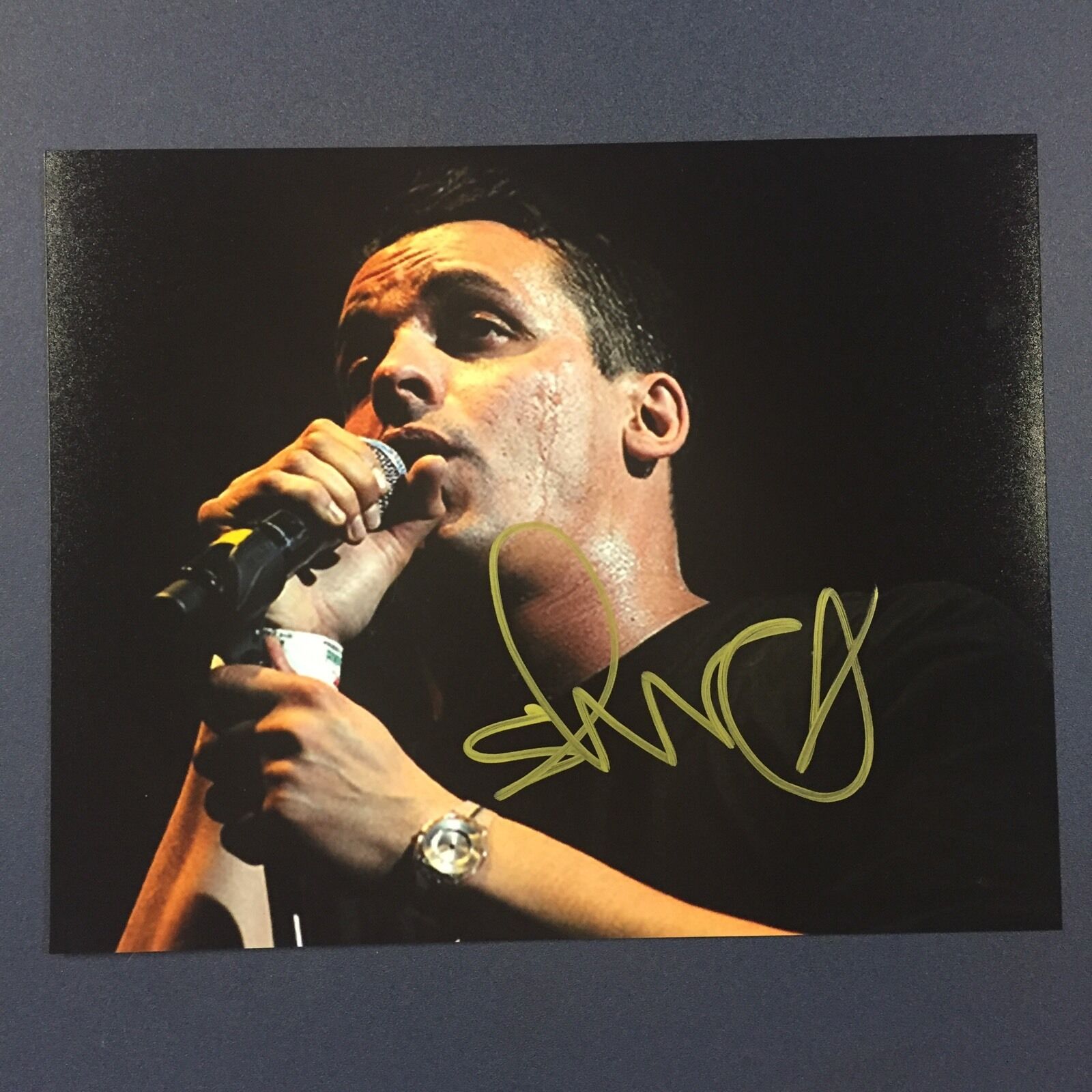 RAPPER SLUG SEAN DALEY ATMOSPHERE SIGNED AUTHENTIC 8x10 Photo Poster painting AUTOGRAPHED COA