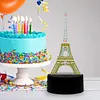DIY Diamond Painting 7 Color Night Light Lamp Home Decoration Ornament Gift Kit(Eiffel Tower)