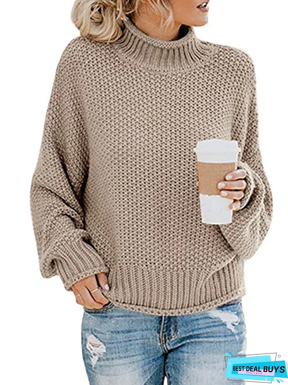 Autumn and Winter New Knitwear Women's Turtleneck Pullover