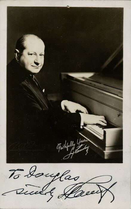 Composer SIGMUND ROMBERG Vintage Signed Photo Poster painting