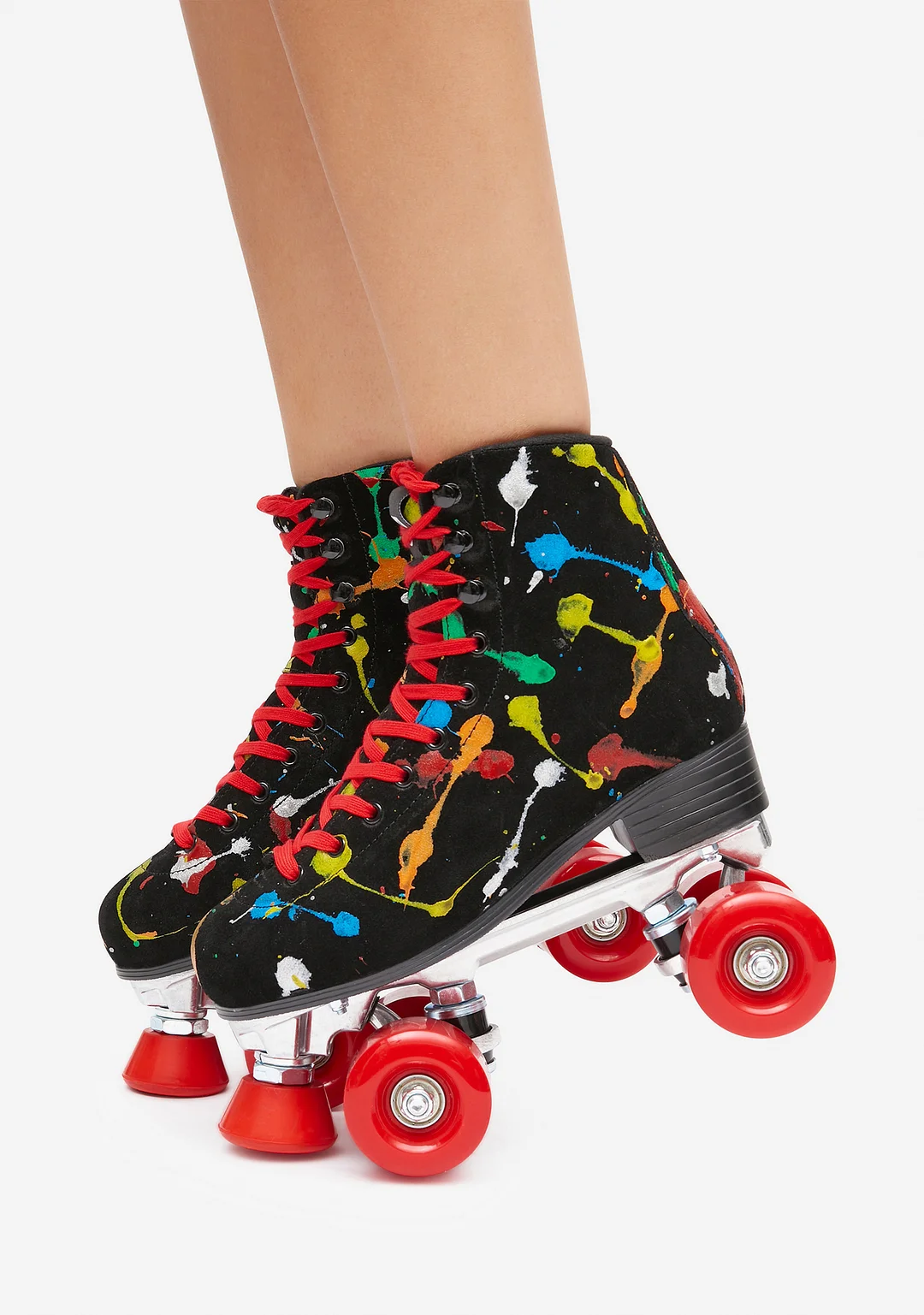 Rexing Paint Splatter Roller Skates