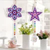 2pcs DIY Special Shaped Crystal Star Suncatcher Diamond Painting Kit
