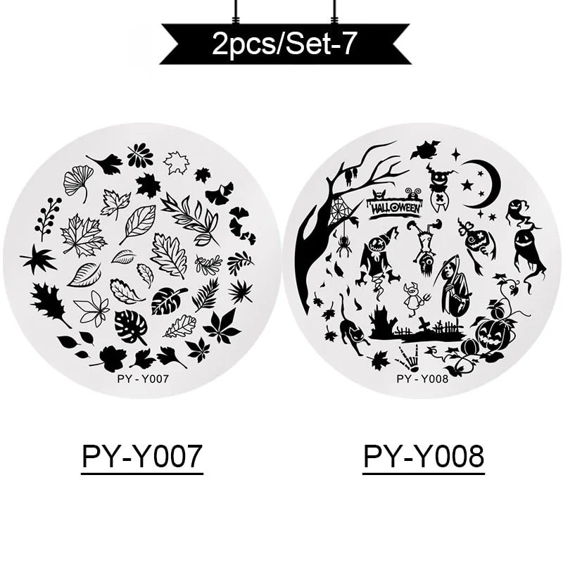 PICT YOU Nail Stamping Plates Rectangle Geometric Line Wave Pattern Stainless Steel Nail Art Image Stamp Stencils Design J004-Nail Inspo