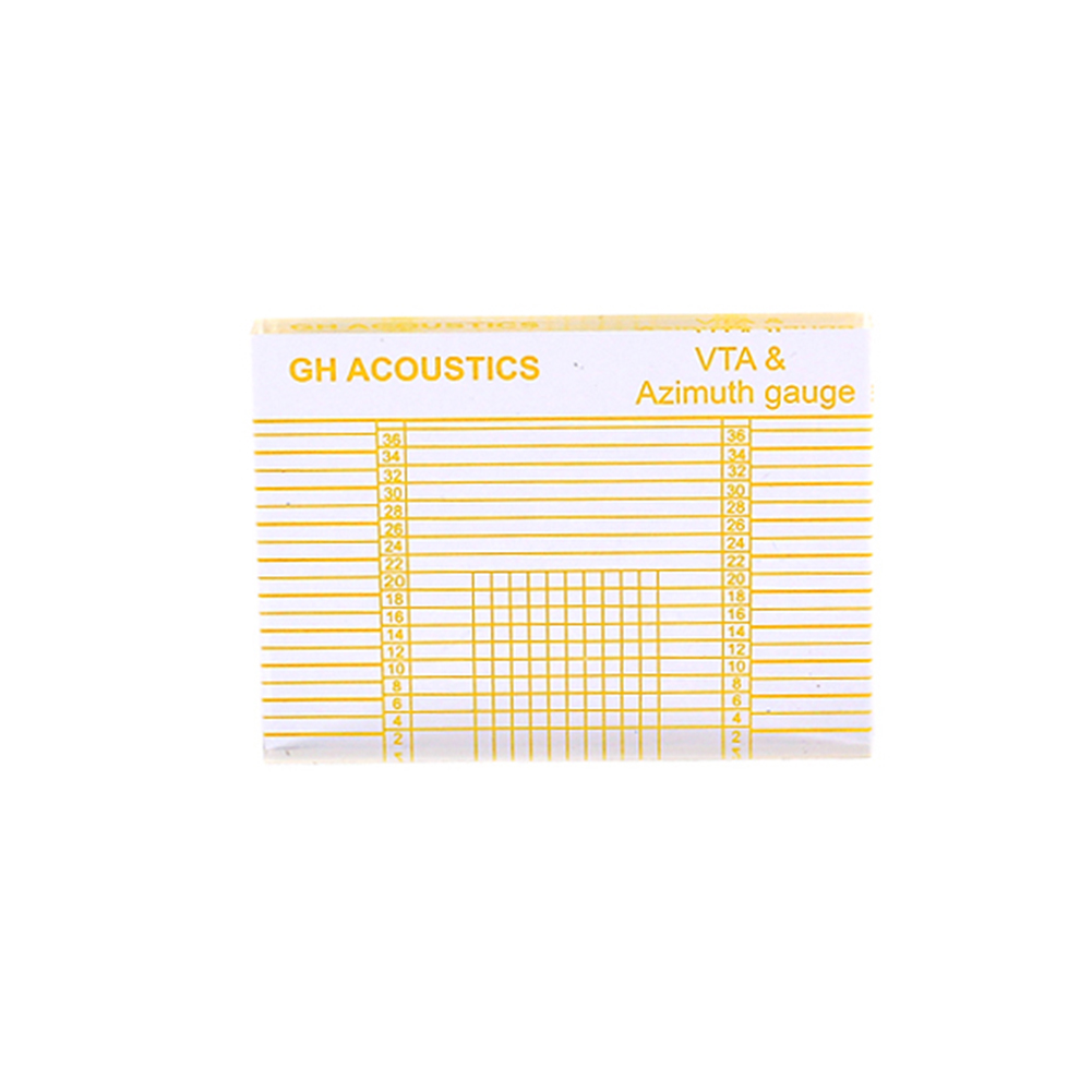 

VTA Cartridge Azimuth Alignment Ruler for Turntable Phono Tonearm Block, 501 Original