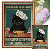 (Multi-Style) Black Cat-11CT Stamped Cross Stitch 40*60cm/15.75*23.62in (Big Size)