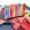 Colored Diamond Gradient Diamond Paint Drills Pen Set with 5 Nibs,  DIY Diamond Art Accessories