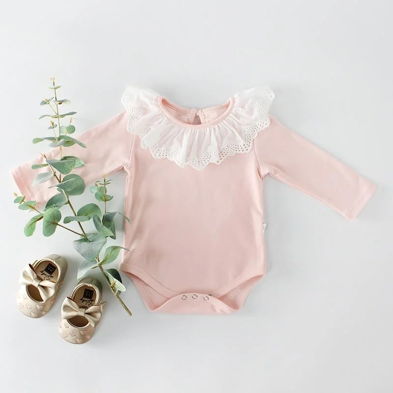 Knitted Baby Clothes 2021 Newborn Baby Rompers Handmade Pompom Baby Girl Romper 100% Cotton Infant Baby Boys Jumpsuit Overalls