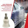High-Pressure Pressure Washer Tips Splash-proof Wash Gun Adapter Stainless Steel