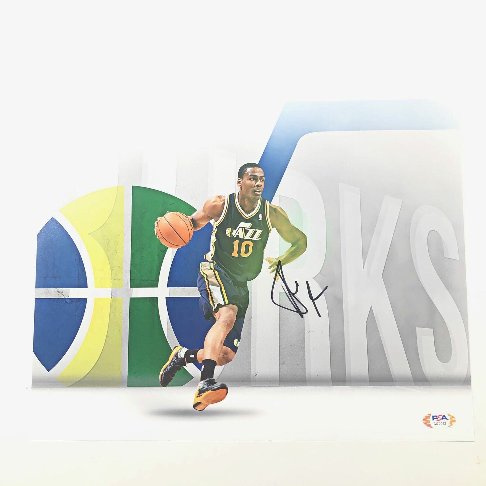 Alec Burks signed 11x14 Photo Poster painting PSA/DNA Utah Jazz Autographed