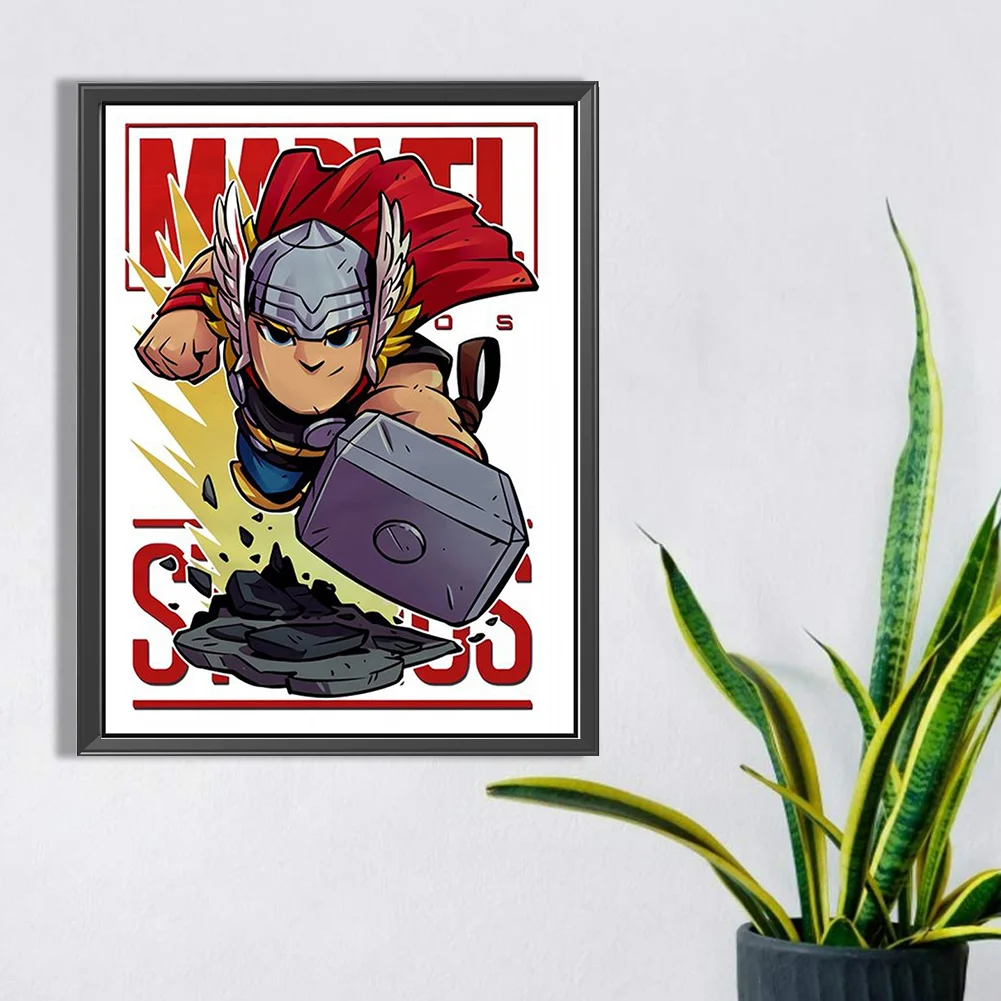 Full Square Diamond Painting 35*45cm - Superhero