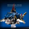 Mechanical group marine animal series big shark high difficulty assembly building blocks toy model