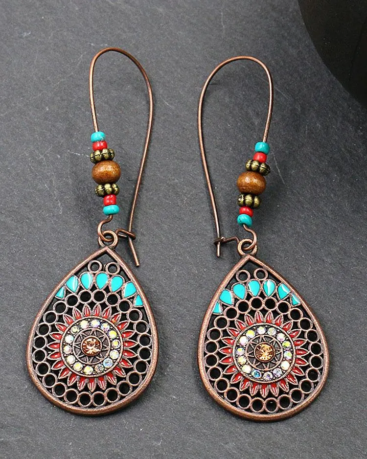 Bohemian Ethnic Wind Drop Earrings