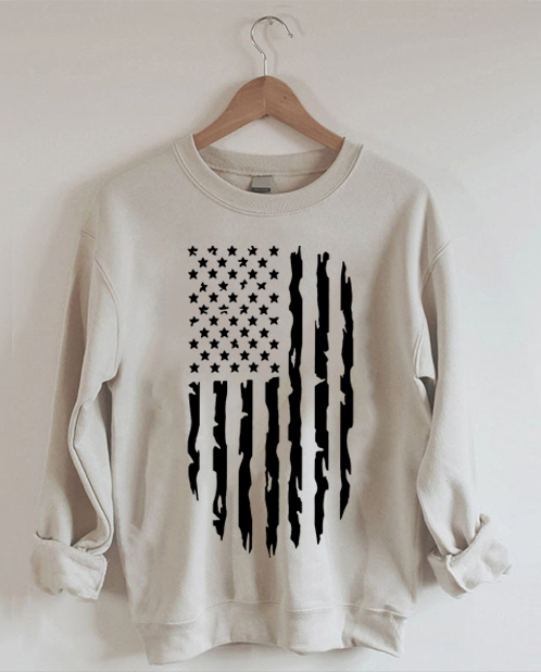 American Flag Sweatshirt