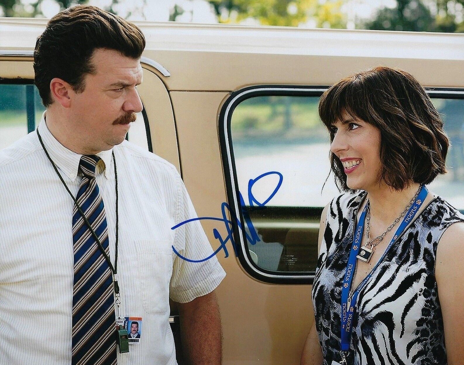 GFA Vice Principals * DANNY McBRIDE * Signed Autograph 8x10 Photo Poster painting D3 COA