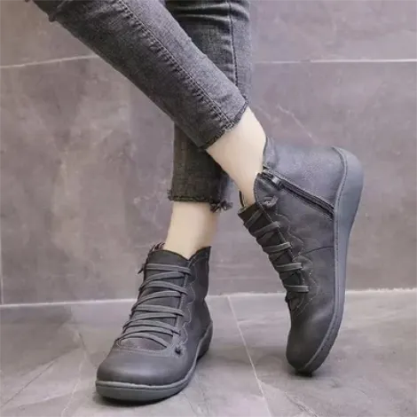 Comfortable leather arch support boots &ndash; Last Day Promotion 50% OFF