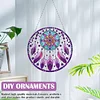 (US Only)2D Flat DIY Diamond Painting Art Pendant Window Hanging Fantasy Dream Catcher