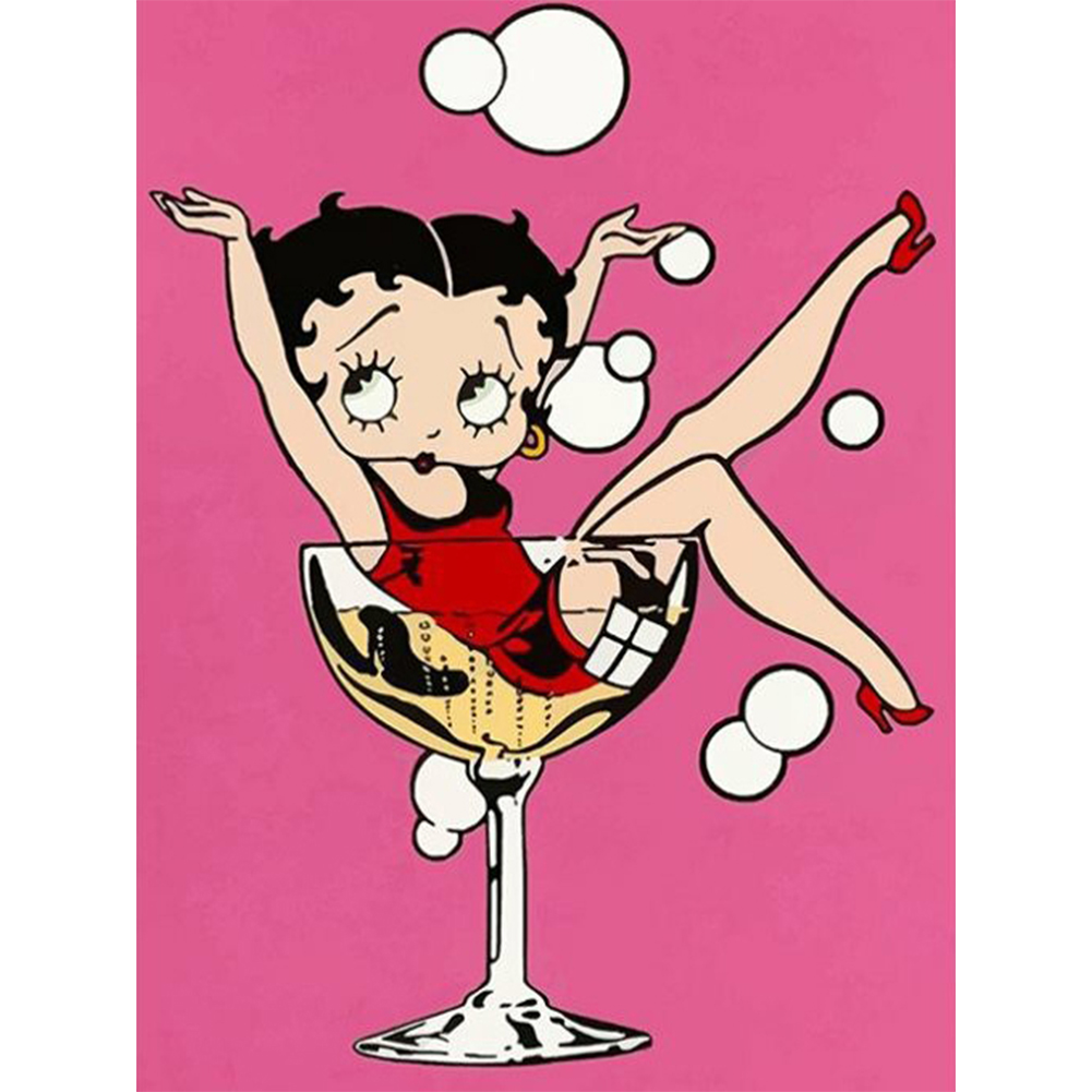 

30*40CM - Square Drill Diamond Painting - Betty Doll, 501 Original