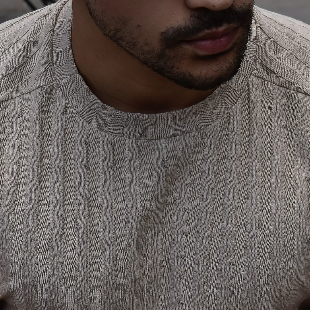 Men's Solid Color Simple Round Neck Vest-inspireuse