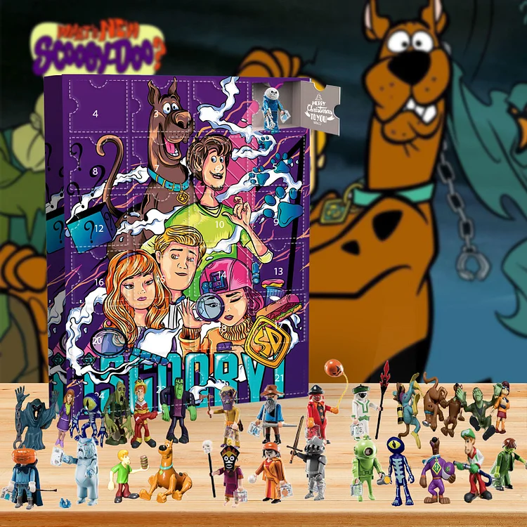 Scooby-Doo Advent Calendar -- The One With 24 Little Doors