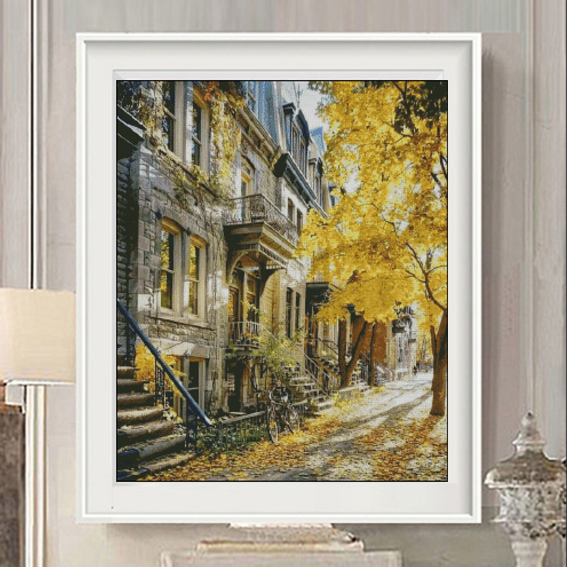 [DD00330-Montreal] Painting Fairy Cross Stitch