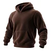 Casual, Loose-fitting, Comfortable Double-sided Fleece Hooded Sweatshirt by Inlyline