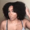 New Glueless Super Fluffy Afro Kinky Black Curly Wigs