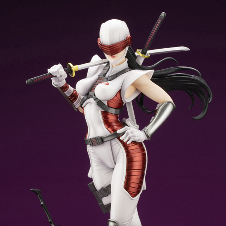 Kotobukiya G.I. Joe Bishoujo Snake Eyes II (White Outfit) Limited Edition PX Previews Exclusive