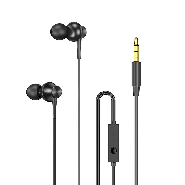 AWEI PC-1 Wired In Ear Earbuds with Built-in Mic Inline Control 3.5mm Jack