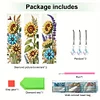 3Pcs Diamond Painting Sunflower Bookmark for Reading Enthusiasts Book Lovers