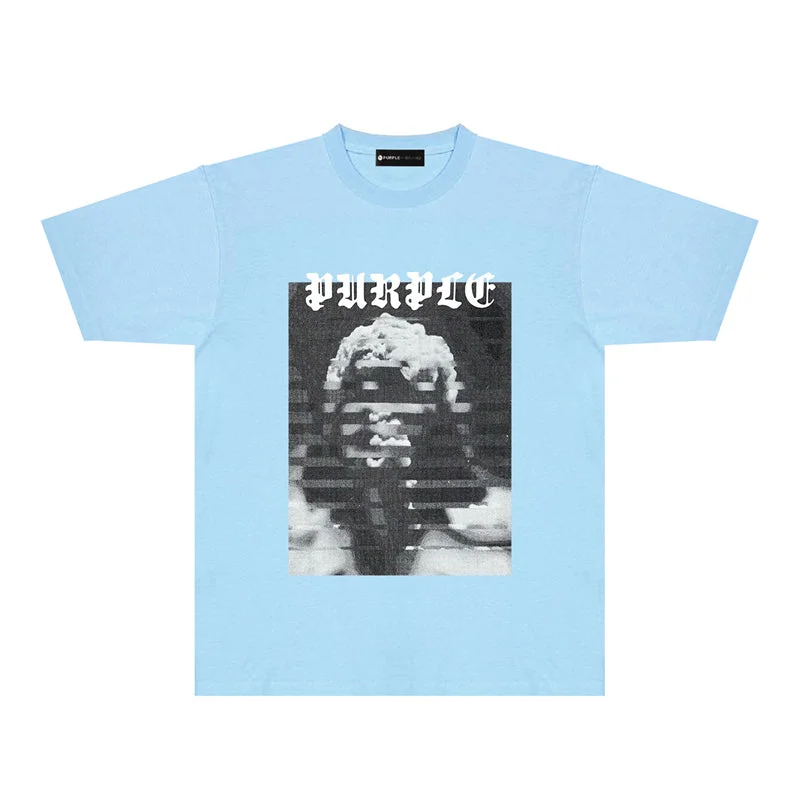 Purple fashion T-shirt