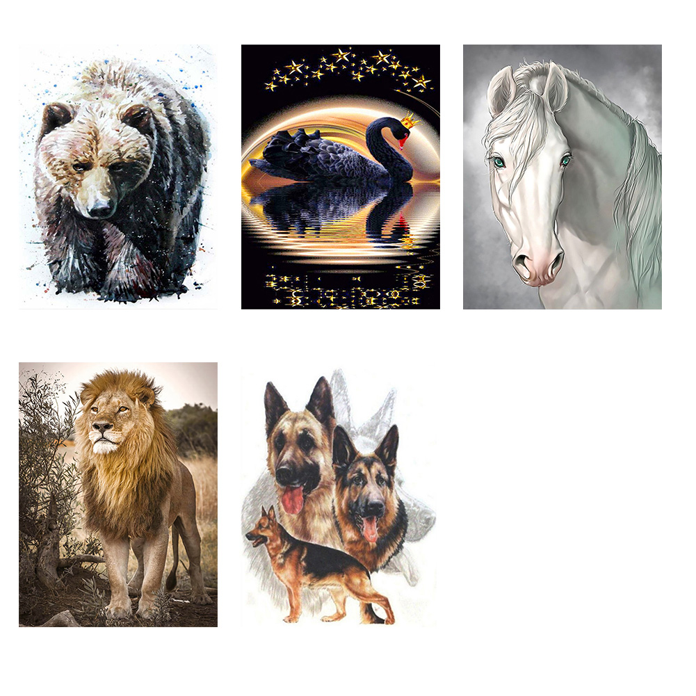 

Animal - Square Drill Diamond Painting - 30*40CM, 05, 501 Original