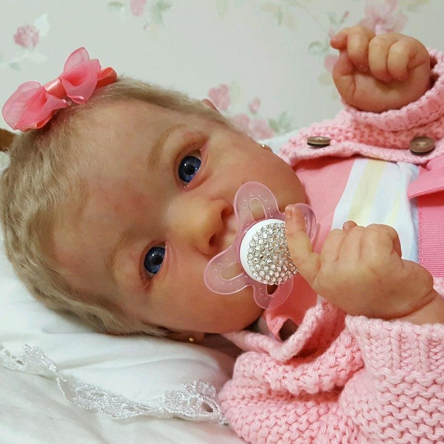 20'' Bonnie Brown Weighted Reborn Toddler Baby Doll Girl, Birthday Present Toy 2023 -Creativegiftss® - [product_tag] Creativegiftss.com