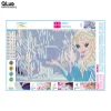 Frozen Queen  | Full Round Diamond Painting Kits
