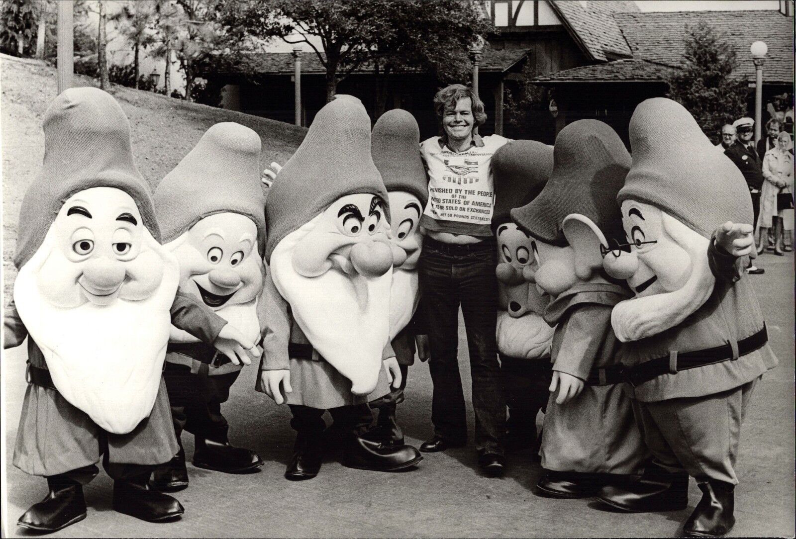 Gene Reed Und Die Seven Dwarfs - Vintage Press Photo Poster painting Norbert Unfried (U-5962