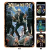(Multi Style)Megadeth Band - Vintage Metal Signs - 30*40cm - Music