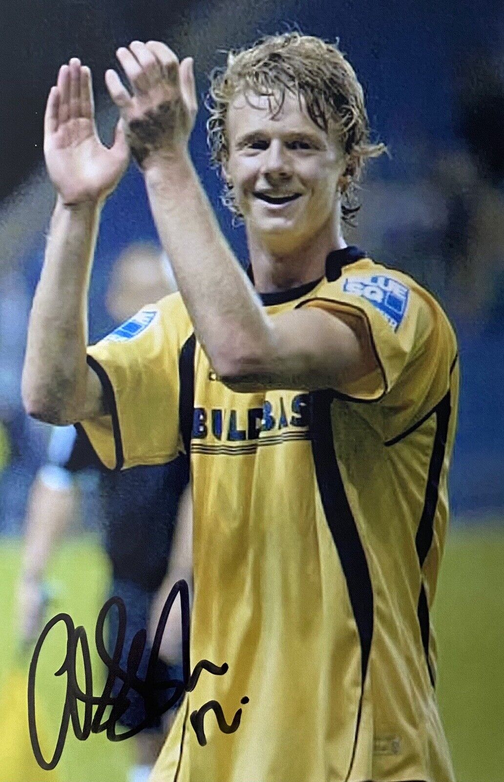 Alex Fisher Genuine Hand Signed Oxford United 6X4 Photo Poster painting