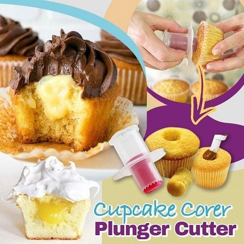 Filled Cupcake Corer Plunger Cutter