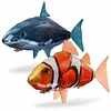 Flying Shark Toy, Remote Control Flying Shark Inflatable Remote Control Inflatable Balloon Toy Shark Clown Fish Children Gift